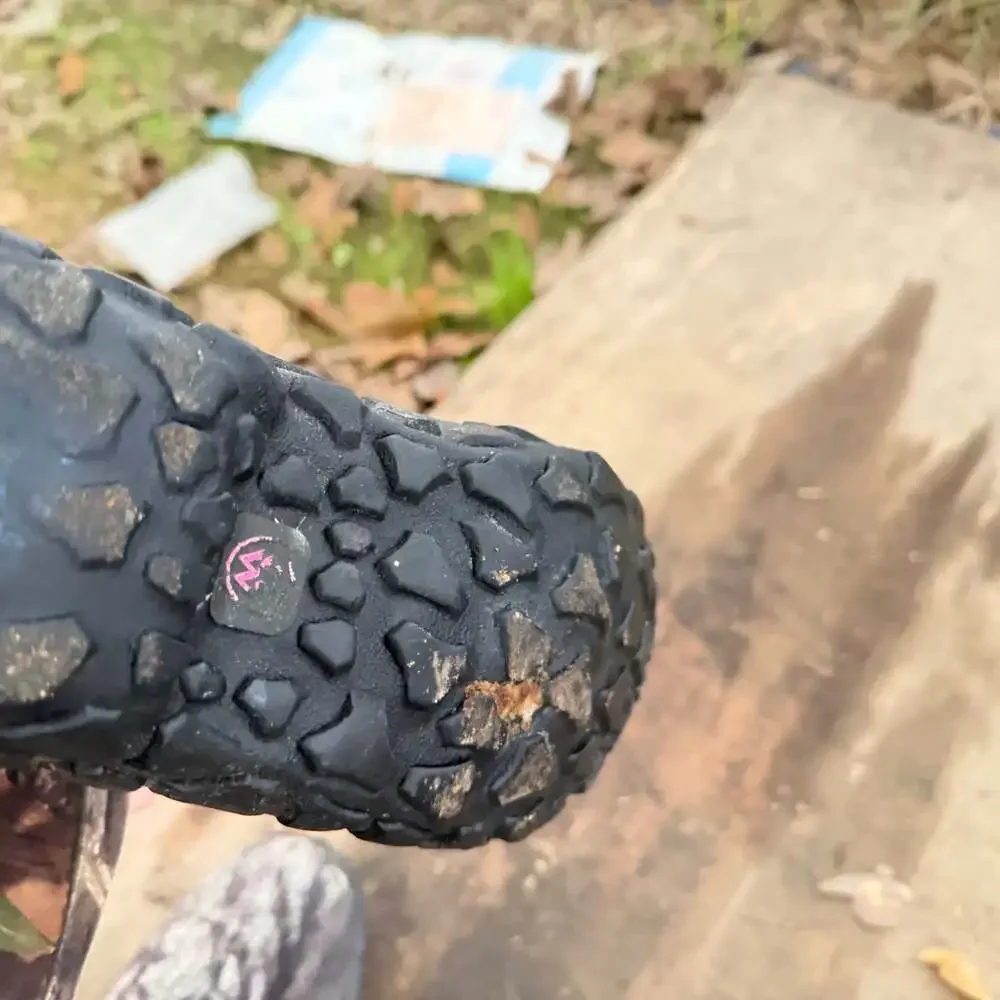 Camouflage Neoprene Hunting Boots Waterproof Insulated Slip-On Outdoor